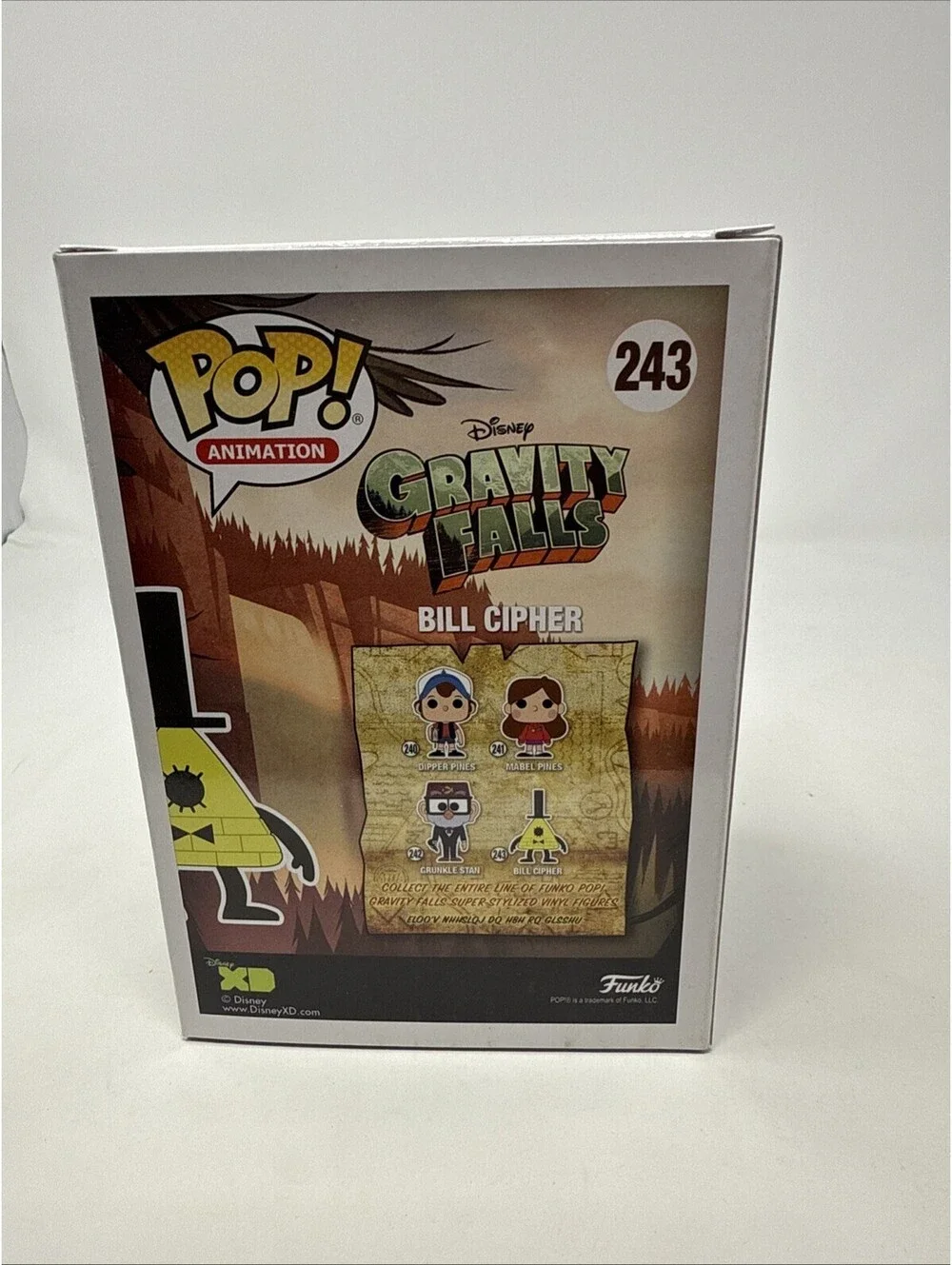 Funko Pop! Animation Disney Gravity Falls #243 Bill Cipher Vinyl figure
